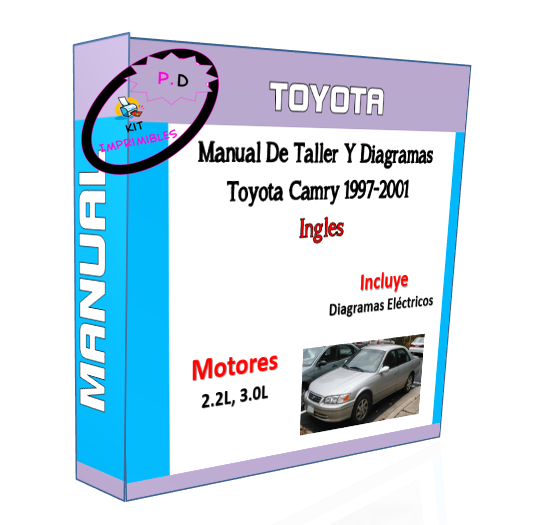 Manual De Taller Y Diagramas Toyota Camry 1997-2001 Ingles