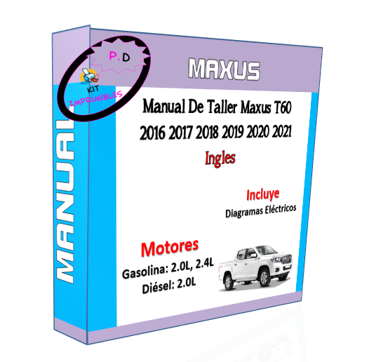 Manual De Taller Maxus T60 2016 2017 2018 2019 2020 2021