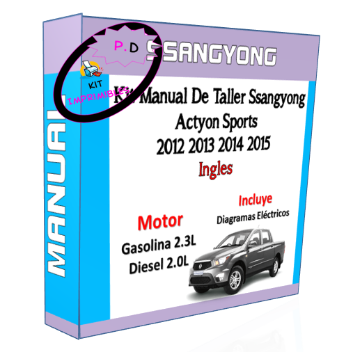 Ssangyong Actyon Sports Workshop Manual 2012 2013 2014 2015
