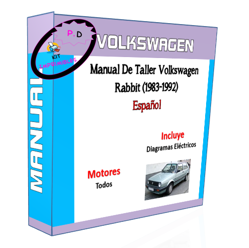 Manual De Taller Volkswagen Rabbit (1983-1992) En Español