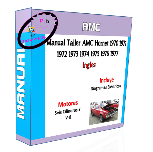 Manual Taller AMC Hornet 1970 1971 1972 1973 1974 1975-1977