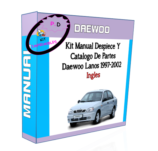 Parts Manual and Parts Catalog Daewoo Lanos 97-02