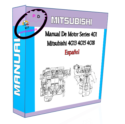 Manual De Motor Series 4G1 Mitsubishi 4G13 4G15 4G18 Español
