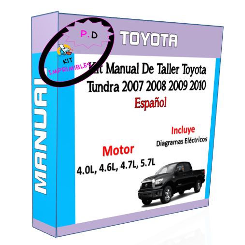 Manual De Taller Toyota Tundra 2007 2008 2009 2010 Español