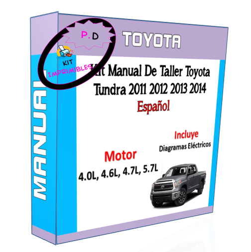 Manual De Taller Toyota Tundra 2011 2012 2013 2014 Español