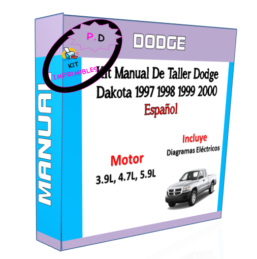 Manual De Taller Dodge Dakota 1997 1998 1999 2000 Español