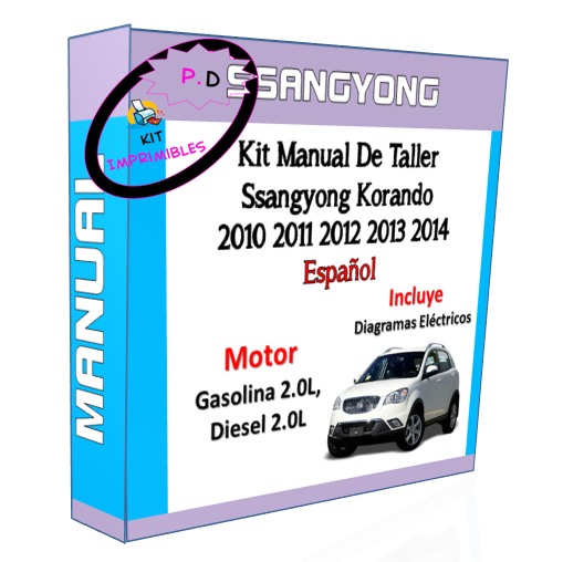 Manual De Taller Ssangyong Korando 2010 2011 2012 2013 2014