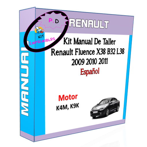 Manual De Taller Renault Fluence X38 B32 L38 2009 2010 2011