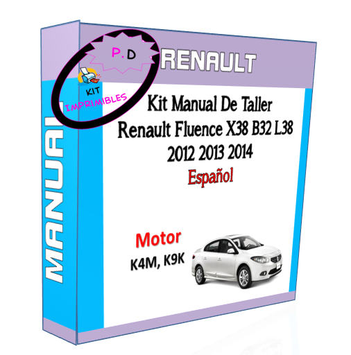 Manual De Taller Renault Fluence X38 B32 L38 2012 2013 2014