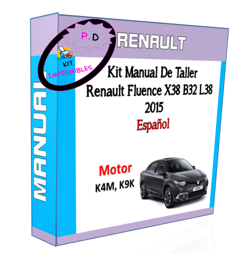 Manual De Taller Renault Fluence X38 B32 L38 2015 Español