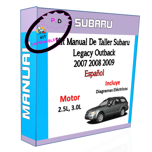 Manual De Taller Subaru Legacy Outback 2007 2008 2009