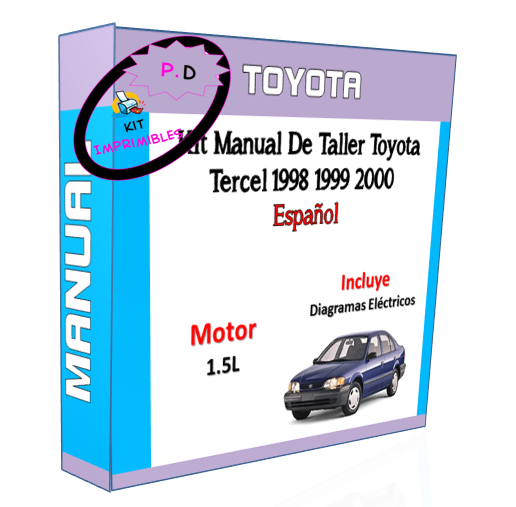 Manual De Taller Toyota Tercel 1998 1999 2000 Español