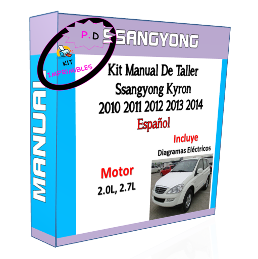 Manual De Taller Ssangyong Kyron 2010 2011 2012 2013 2014