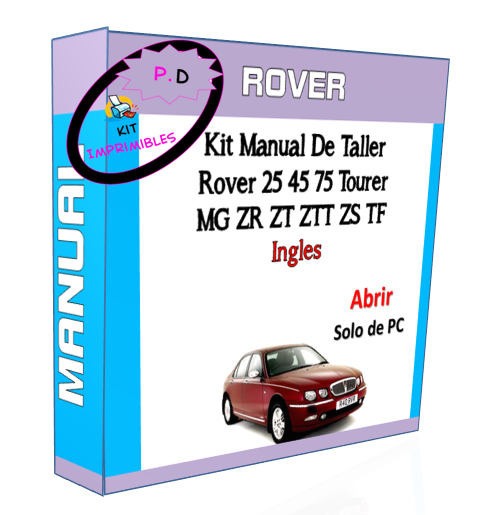 Manual De Taller Rover 25 45 75 Tourer Mg Zr Zt Ztt Zs Tf