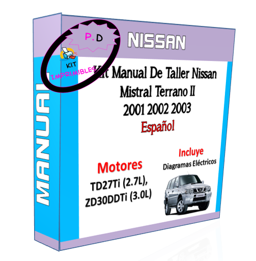 Manual De Taller Nissan Mistral Terrano II 2001 2002 2003