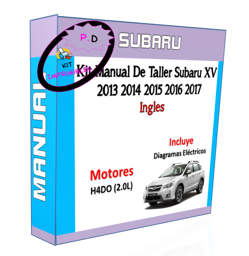 Manual De Taller Subaru Xv 2013 2014 2015 2016 2017