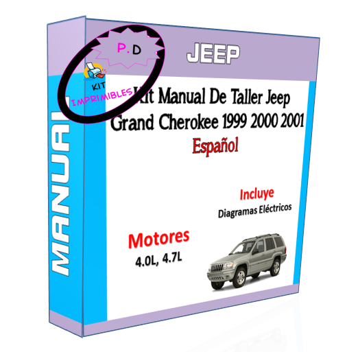 Manual De Taller Jeep Grand Cherokee 1999 2000 2001 Español