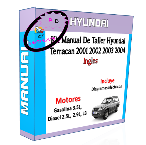 Manual De Taller Hyundai Terracan 2001 2002 2003 2004