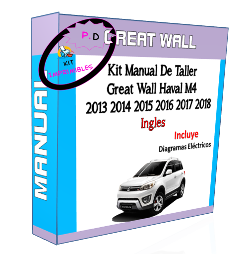 Manual De Taller Great Wall M4 2013 2014 2015 2016 2017 2018