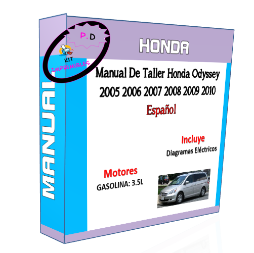 Manual De Taller Honda Odyssey 2005 2006 2007 2008 2009 2010