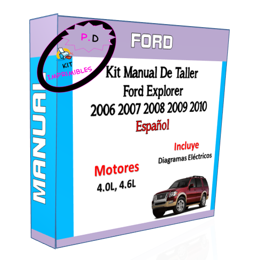 Manual De Taller Ford Explorer 2006 2007 2008 2009 2010