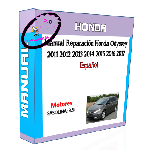 Honda Odyssey Repair Manual 2011 2012 2013 2014 2015-17