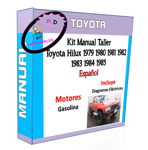 Manual Taller Toyota Hilux 1979 1980 1981 1982 1983 1984-85