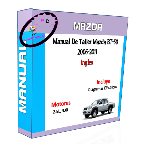 Manual De Taller Mazda BT-50 2006-2011 Ingles