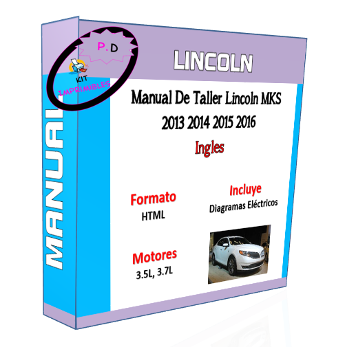 Manual De Taller Lincoln MKS 2013 2014 2015 2016 Ingles