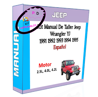 Manual De Taller Jeep Wrangler Yj 1991 1992 1993 1994 1995