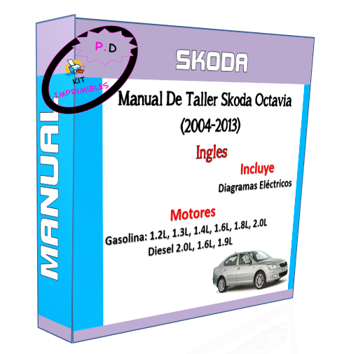 Manual De Taller Skoda Octavia (2004-2013) En Inglés