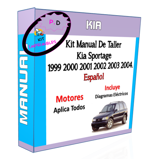 Manual De Taller Kia Sportage 1999 2000 2001 2002 2003 2004.