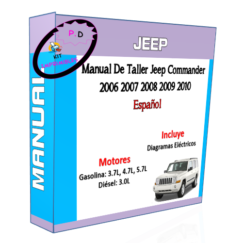 Manual De Taller Jeep Commander 2006 2007 2008 2009 2010 Esp