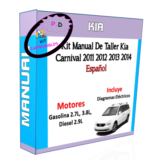 Manual De Taller Kia Carnival 2011 2012 2013 2014 Español