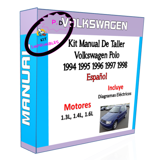 Manual De Taller Volkswagen Polo 1994 1995 1996 1997 1998