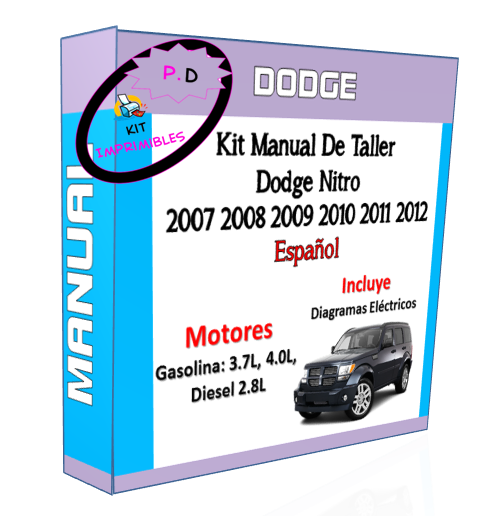 Manual De Taller Dodge Nitro 2007 2008 2009 2010 2011 2012.