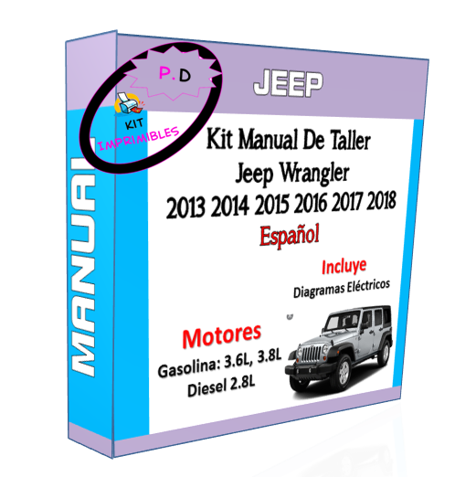 Manual De Taller Jeep Wrangler 2013 2014 2015 2016 2017 2018