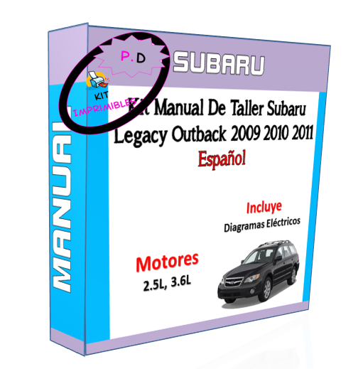 Manual De Taller Subaru Legacy Outback 2009 2010 2011 Esp.