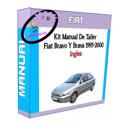 Manual De Taller Fiat Bravo Y Brava 1995-2000 Ingles