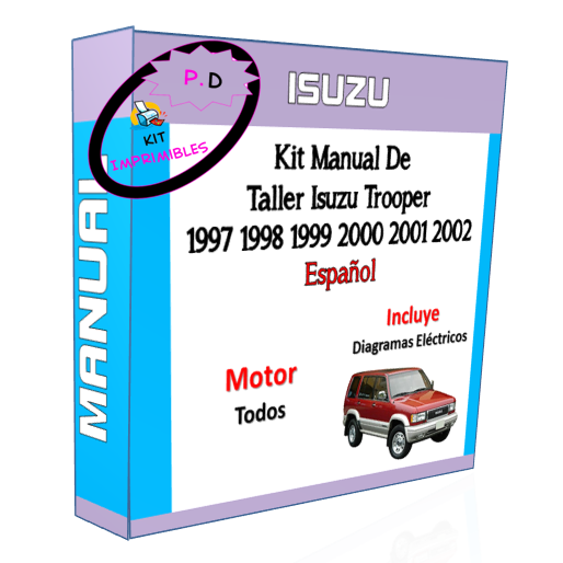 Manual De Taller Isuzu Trooper 1997 1998 1999 2000 2001 2002