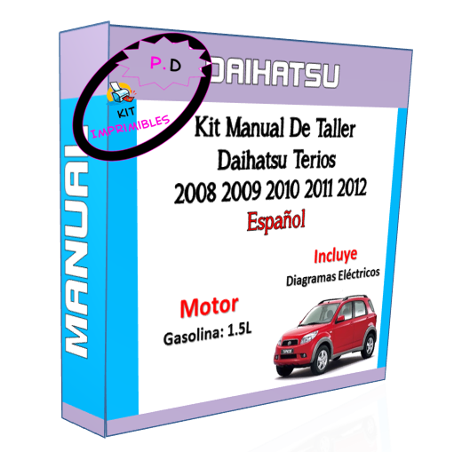 Daihatsu Terios Workshop Manual 2007 2008 2009 2010 2011 2012