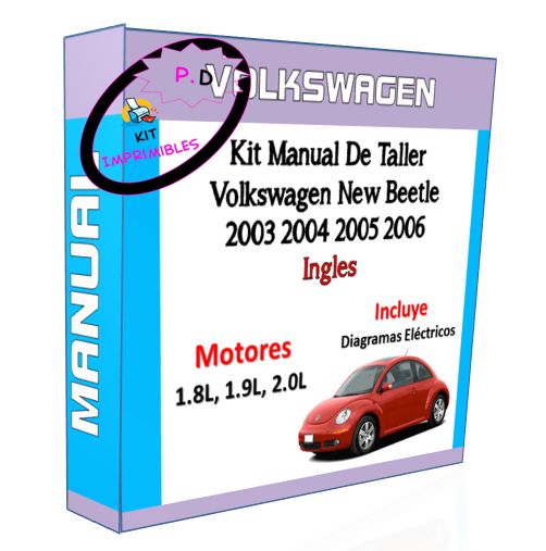 Manual De Taller Volkswagen New Beetle 2003 2004 2005 2006