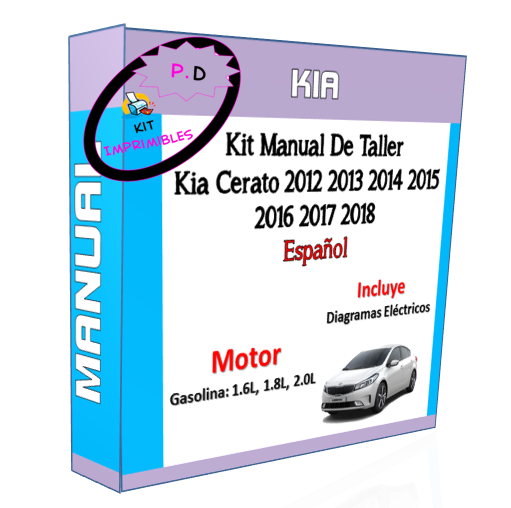 Manual Taller Kia Cerato 2012 2013 2014 2015 2016 2017 2018