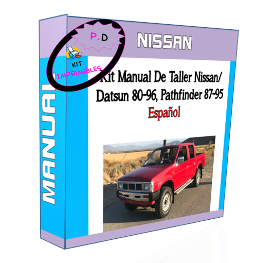 Manual De Taller Nissan/datsun 80-96, Pathfinder 87-95