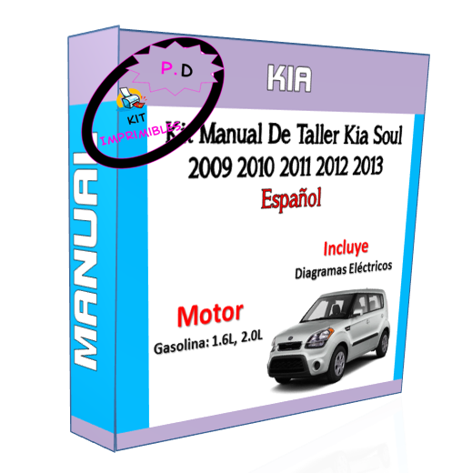 Manual De Taller Kia Soul 2009 2010 2011 2012 2013 Español