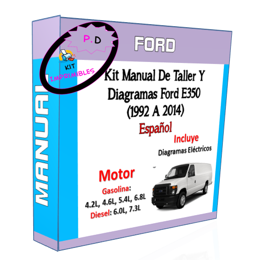 Manual De Taller Y Diagramas Ford E350 (1992 A 2014) Español