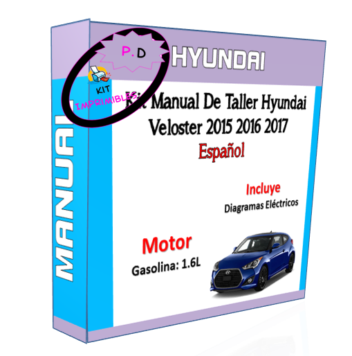 Manual De Taller Hyundai Veloster 2015 2016 2017 Español