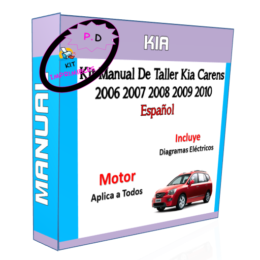 Manual De Taller Kia Carens 2006 2007 2008 2009 2010 Español