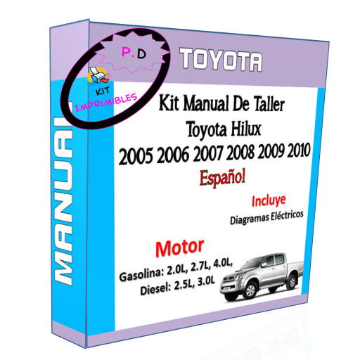 Manual De Taller Toyota Hilux 2005 2006 2007 2008 2009 2010