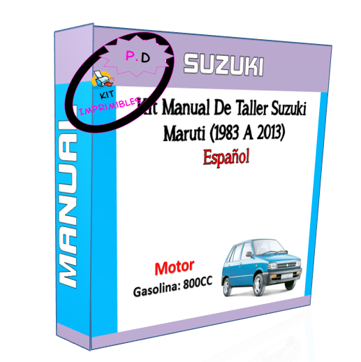 Manual De Taller Suzuki Maruti (1983 A 2013) En Español